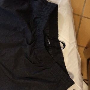 New balance, warm-up pants, elastic waist with drawstring, black, size L, NWT